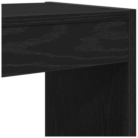 Mobile libreria  Nero Rovere 40x30x198 cm in legno ingegnerizzato - Foto 5