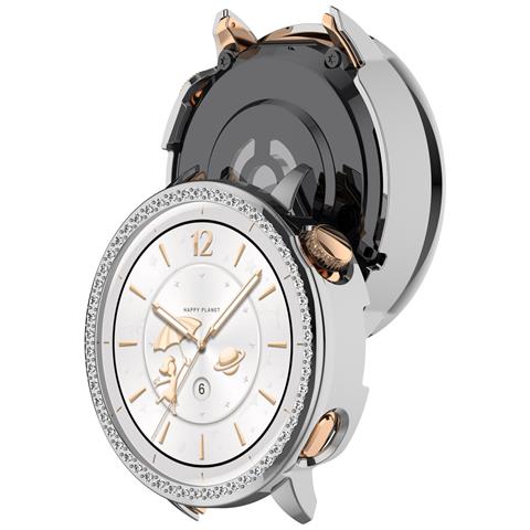 Custodia Protettiva Con Strass E Design Traforato Per Oneplus Watch3 43mm - Foto 2