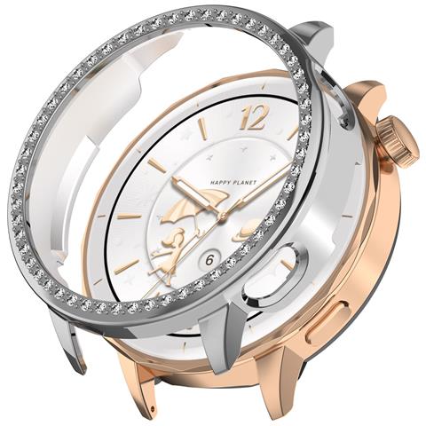 Custodia Protettiva Con Strass E Design Traforato Per Oneplus Watch3 43mm - Foto 6