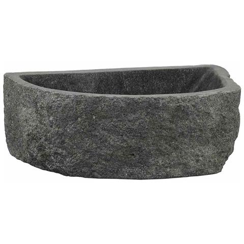 Lavabo a parete Grigio (38-45) x (30-35) x 15 cm - Foto 1
