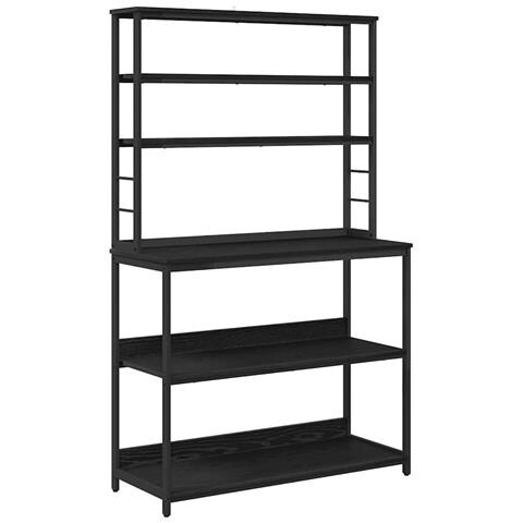 Mensola da cucina Rovere Nero 100 x 40 x 168 cm - Foto 1