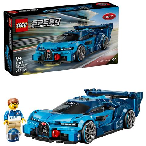 Speed Champions 77253 Super Auto Sportiva Bugatti Vision GT, Macchina Giocattolo con Minifigure, Regalo per Bambini 9+ - Foto 35