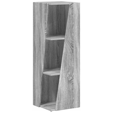 Mensola laterale Grigio Sonoma 33 x 32 x 100,5 cm - Foto 1