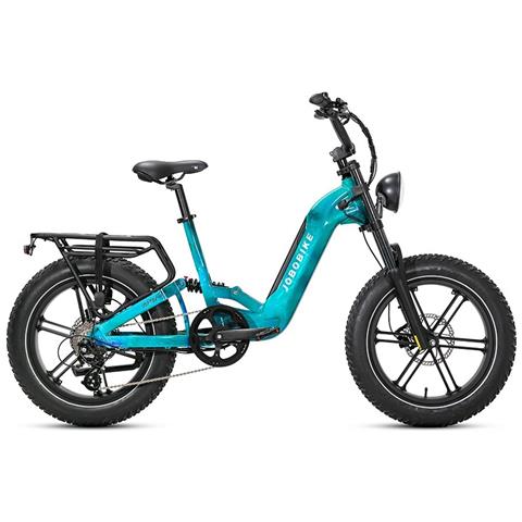 Bici E-bike Misura 20 Fat Bike Vortex 48v 15ah 250w Telaio In Alluminio Doppio Ammortizzatore Freni A Disco Idraulici - Foto 2