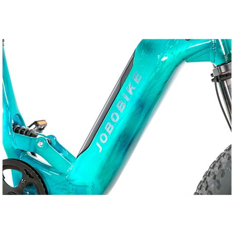 Bici E-bike Misura 20 Fat Bike Vortex 48v 15ah 250w Telaio In Alluminio Doppio Ammortizzatore Freni A Disco Idraulici - Foto 3