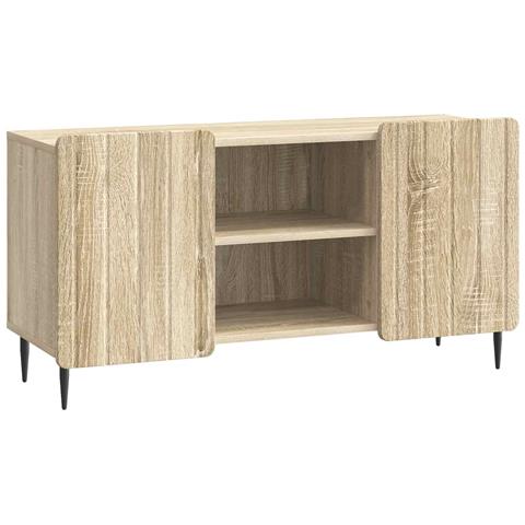 Mobile TV Rovere Sonoma 102 x 34,5 x 52 cm Legno ingegnerizzato - Foto 1