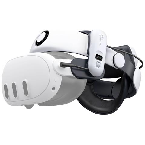 S3 Pro Per Meta Quest 3 / 3s | Comoda Fascia Con Batteria B100 E Ventola Di Raffreddamento - Foto 1