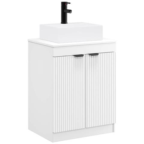 Set di mobili per il bagno Bianco Legno ingegnerizzato - Foto 1