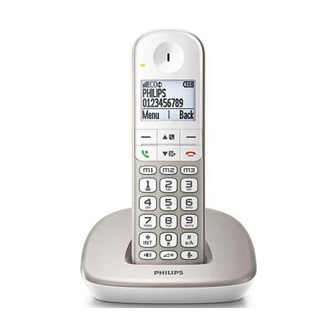 XL4901S Cordless 1.9" Vivavoce 50 numeri Eco Bianco - Foto 2