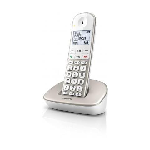 XL4901S Cordless 1.9" Vivavoce 50 numeri Eco Bianco - Foto 1