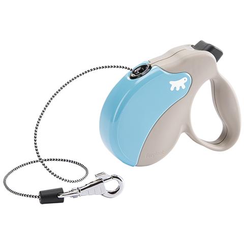 Guinzaglio Ferplast Amigo Mini Cord Beige-azzurro - Foto 1