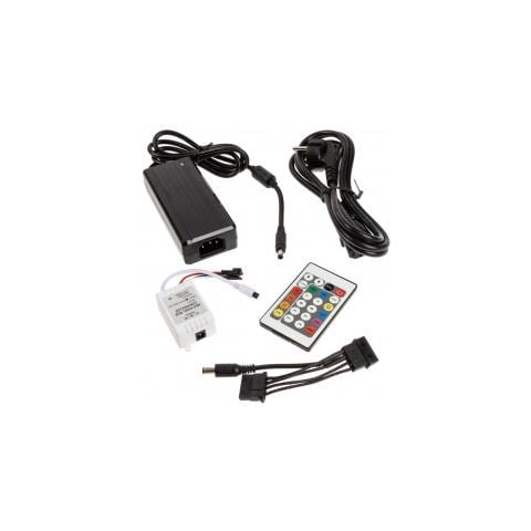 Striscia LED RGB Flex Light Multi con Telecomando ad Infrarossi Lunghezza 2 m - Foto 2