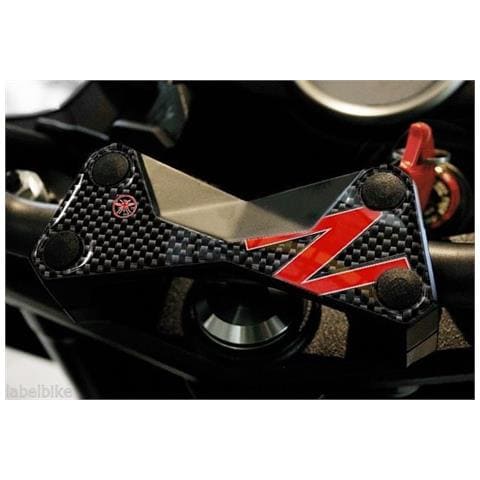 Adesivi 3D Resina Per Protezione Piastra Forcella Moto – Compatibili Con YAMAHA R6 (dal 2017) – Labelbike Made In Italy