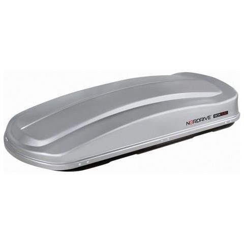 Box Da Tetto Baule Portatutto 530l Grigio Goffrato Abs - Foto 2