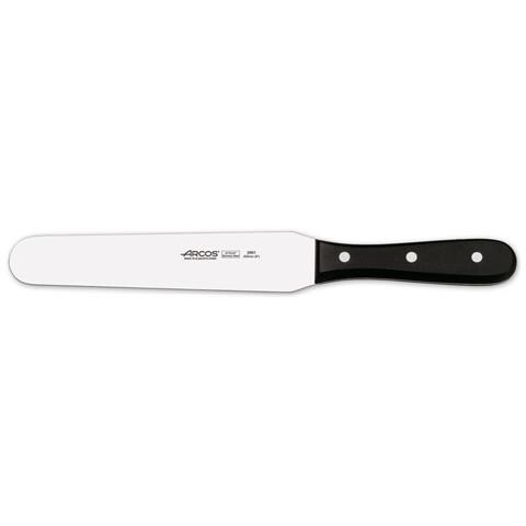 Serie Universal - Spatola Cucina - Lama Acciaio Inossidabile Nitrum 205 Mm - Manico Polioxymetilene (pom) Colore Nero - Foto 1