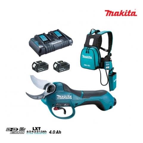 36v Forbici - 2 Batterie 18v 4.0ah - 1 Caricabatterie Rapido Doppio Dc18rd Dup361pm2 - Foto 2