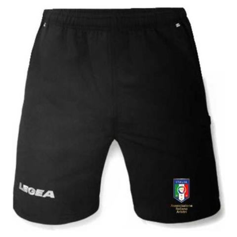 Bermuda Passeggio Olimpico Nero Arbitro Adulto Taglia L - Foto 1