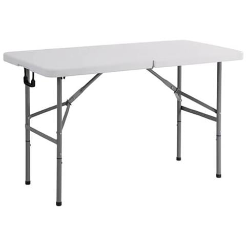 Cate - Tavolo Catering Pieghevole Salvaspazio In Acciaio E Abs - Foto 1