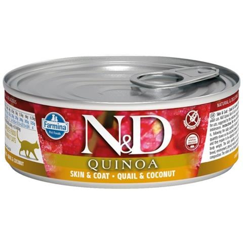Farmina N&d Quinoa Feline Umido 80 Gr Quaglia E Cocco - Foto 1