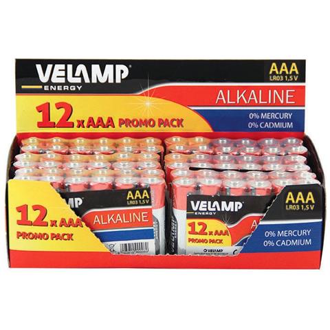 12 Pile Alcaline Mini Stilo Lr03 Aaa 1,5v Multipack - Foto 2