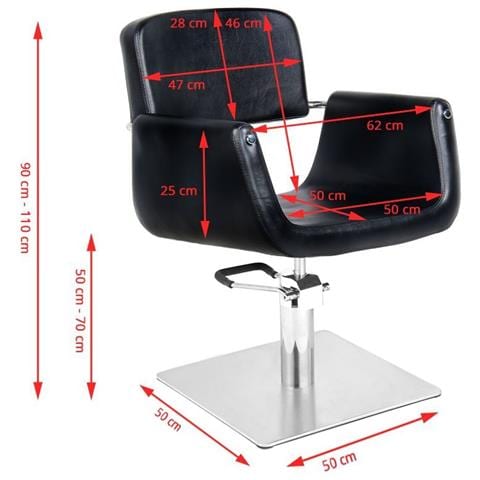 Gabbiano Poltrona Da Barbiere In Similpelle Helsinki - Foto 2