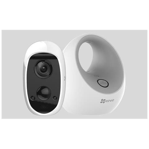 Telecamera di Sicurezza IP C3A Senza Fili a Batteria per Interno ed Esterno - Foto 2