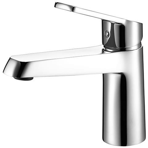 Miscelatore Lavabo Cromato Con Leva In Metallo - Serie Fluid - Foto 1