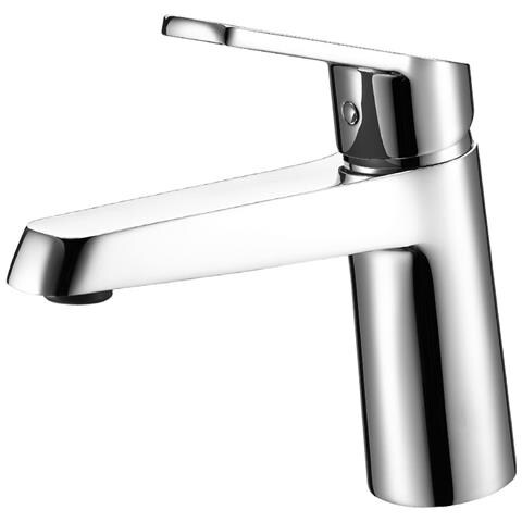 Miscelatore Lavabo Cromato Con Leva In Metallo - Serie Fluid - Foto 3