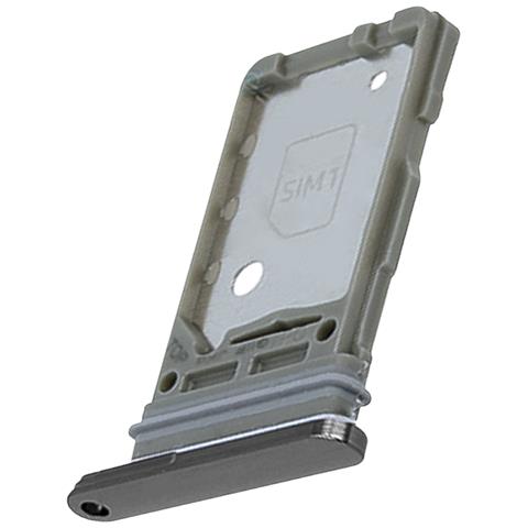 Slot Di Ricambio Scheda Sim Samsung S21 1x Nano Sim E 1x Micro Sd Nero - Foto 11