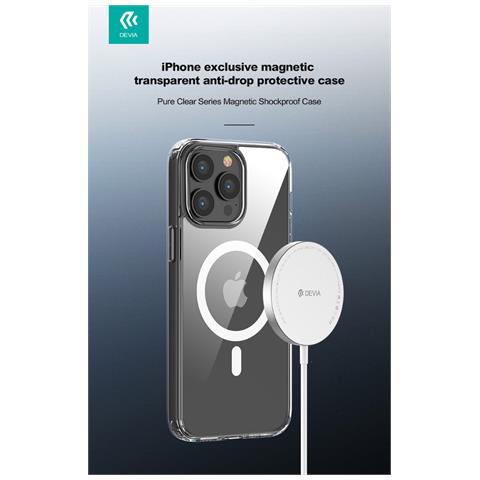 Cover Magnetica Con Apple Magsafe Per Iphone 14 Pro Max - Foto 1
