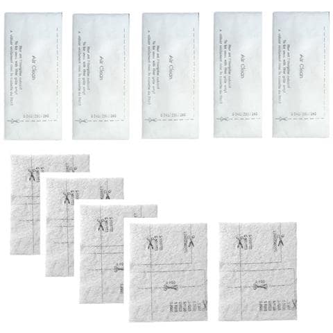 Filtro E Tampone Filtrante Per Aspirapolvere Miele 10 Pz - Foto 1