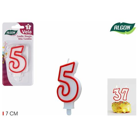 Set Di Candele Algon Rosso (36 Unità) - Foto 4