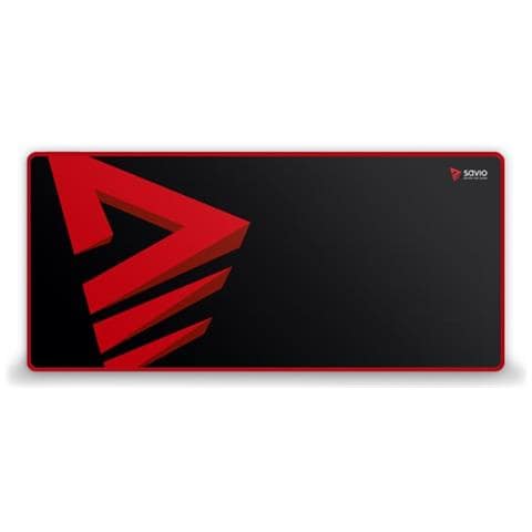 Turbo Dynamic Tappetino per mouse per gioco da computer Nero, Rosso - Foto 1