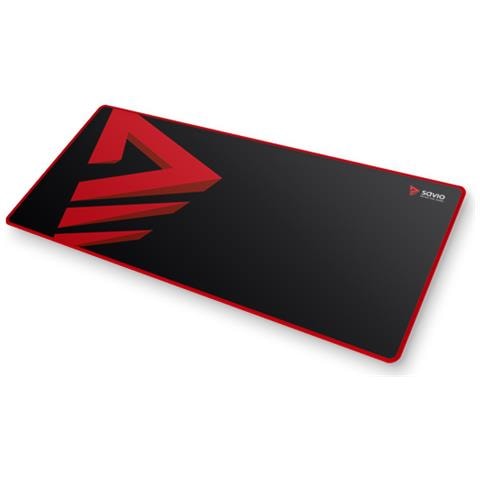 Turbo Dynamic Tappetino per mouse per gioco da computer Nero, Rosso - Foto 3