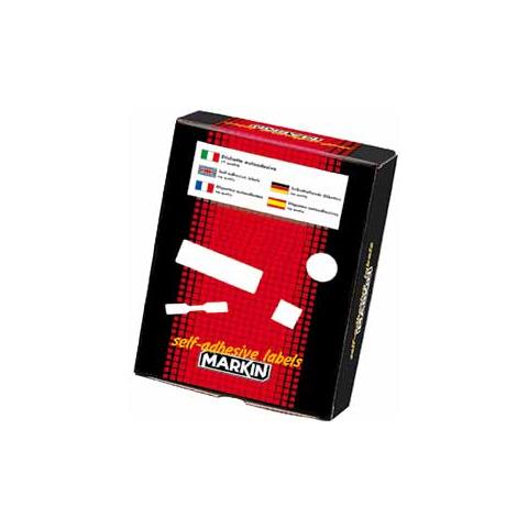 X11046 etichetta autoadesiva Rettangolo con angoli arrotondati Permanente Bianco 60 pz - Foto 1