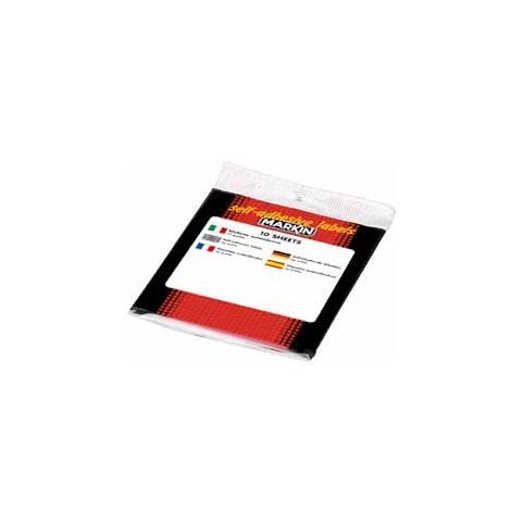 X11046 etichetta autoadesiva Rettangolo con angoli arrotondati Permanente Bianco 60 pz - Foto 2