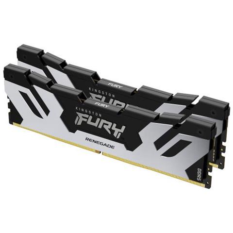 Kingston Technology Fury 32gb 8000mt/s Ddr5 Cl38 Dimm (kit Da 2) Renegade Silver Xmp - Foto 1