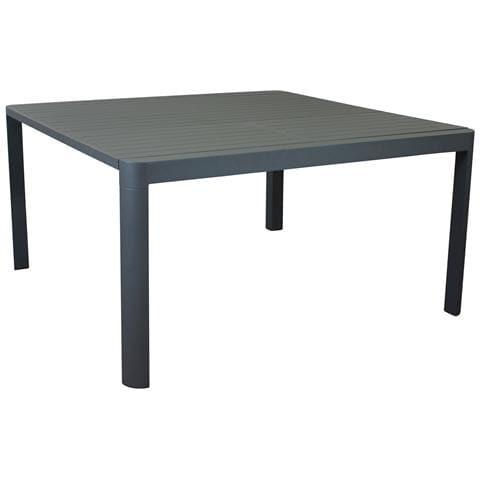 Lars - Tavolo Da Giardino In Alluminio Allungabile 100/150 X 150 Cm - Foto 1