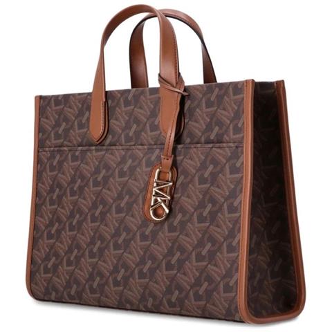 Large Grab Tote Brn Luggage Borse Tote Sintetico Borse Donna Marrone Eu One Size, 30h3g3gt3b-227 - Foto 3