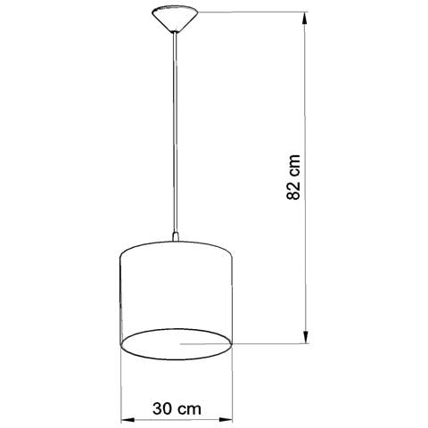 Sollux Lighting Lampada A Sospensione Owls 30 Sl.1422 - Moderno Lampade A Sospensione Multicolore 82x30x30 Cm - Foto 2