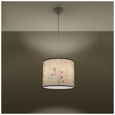 Sollux Lighting Lampada A Sospensione Owls 30 Sl.1422 - Moderno Lampade A Sospensione Multicolore 82x30x30 Cm - Foto 8