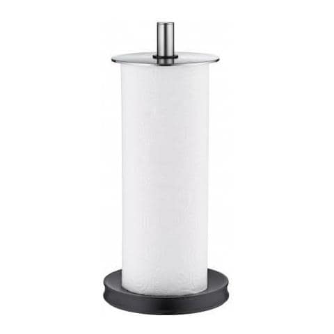 0659806030 Supporto Per Asciugamani Di Carta Da Tavolo Acciaio Inossidabile Nero, Acciaio Inossidabile - Foto 1