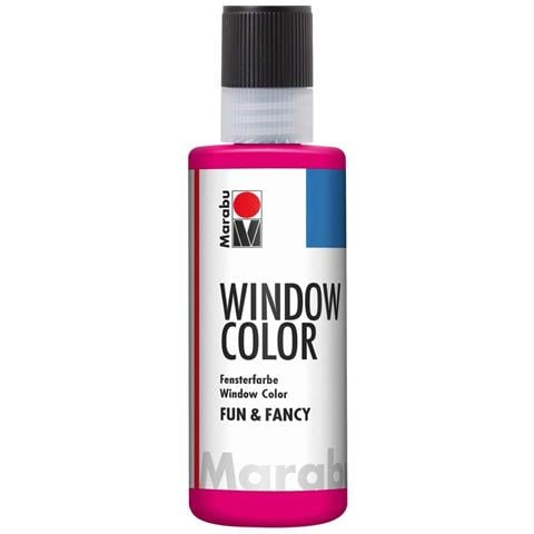 ""fun&fancy"" Colore A Base D'acqua Per Vetri 8oml - Colore Lampone 005 - Foto 1
