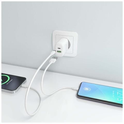 A110-0911 Caricabatterie per dispositivi mobili Universale Bianco AC Ricarica rapida Interno - Foto 2
