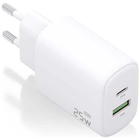 A110-0911 Caricabatterie per dispositivi mobili Universale Bianco AC Ricarica rapida Interno - Foto 1