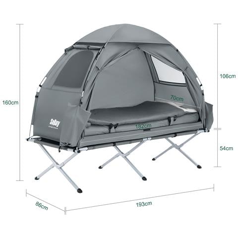 Tenda Pieghevole 193x86x160cm Ogs32-hg - Foto 2