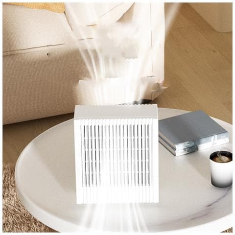 Purificatore D'aria Compatto Per Casa E Auto - Bianco, Portatile - Foto 1