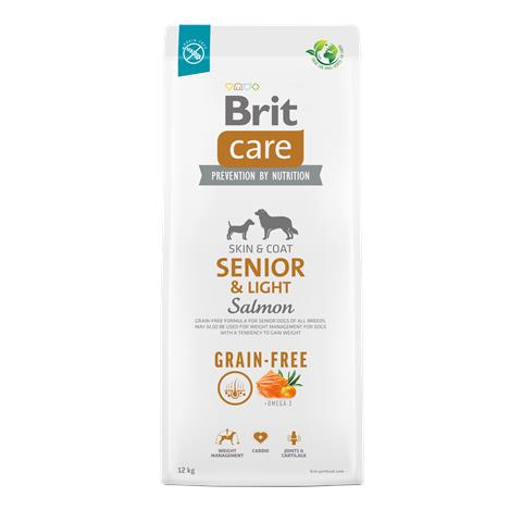 8595602558926 cibo secco per cani 12 kg Senior Patata, Salmone - Foto 1