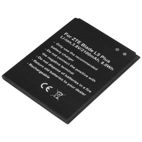 Batteria Per Zte Blade L5 / L5 Plus Li-ion 3.8v 2100mah 8wh - Foto 1