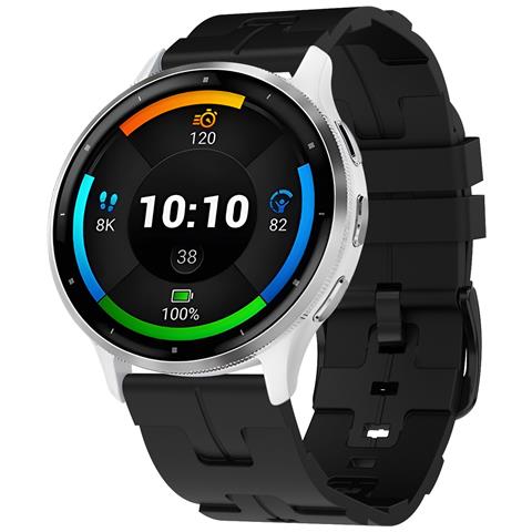Cinturino In Silicone Universale Compatibile Con Samsung, Huawei E Garmin Black 20 Mm - Foto 2